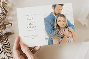 Save the Date Card With Pictures, an Invitation Template by By Stephanie Design (Thumbnail 1 of 4)
