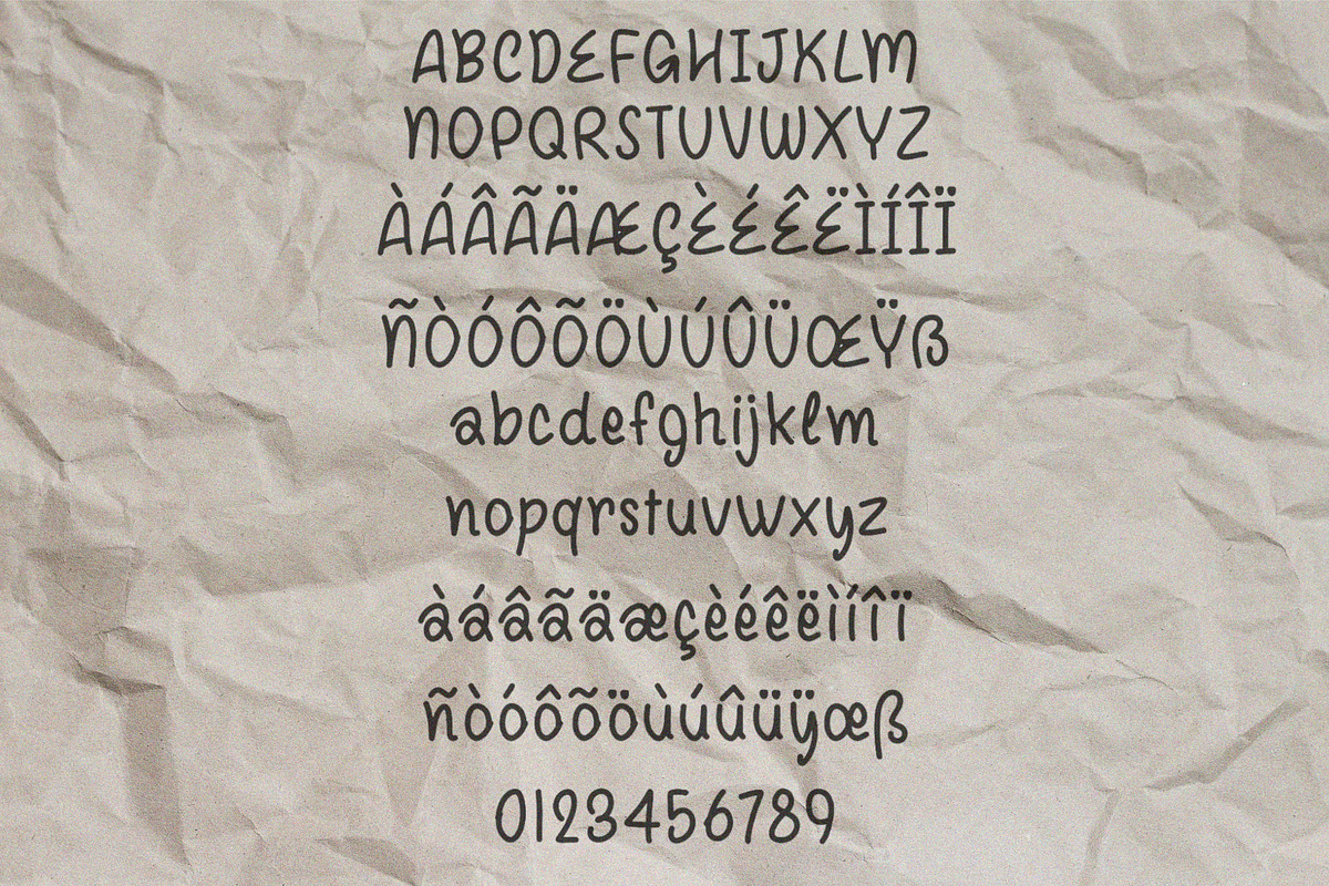 Bromo Handwritten Font, a Handwritten Font by Ruddean2109 (Photo 9 of 10)