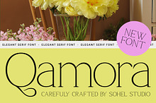 Qamora - Elegant Serif Font