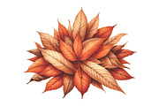 Burnt Orange Autumn Sublimation, an Illustration by Designking (Thumbnail 4 of 4)