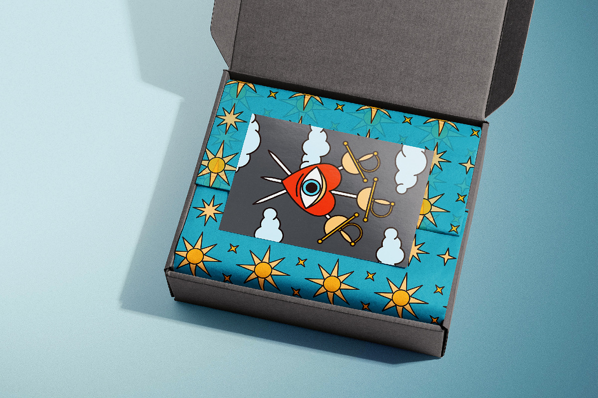 Evil Eye Tarot Collection, an Illustration by illustrator_natalie (Photo 10 of 13)