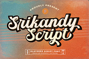 Srikandy, a Script Font by Picatype Studio (Thumbnail 1 of 13)