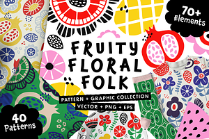 Fruity Floral Folk Collection