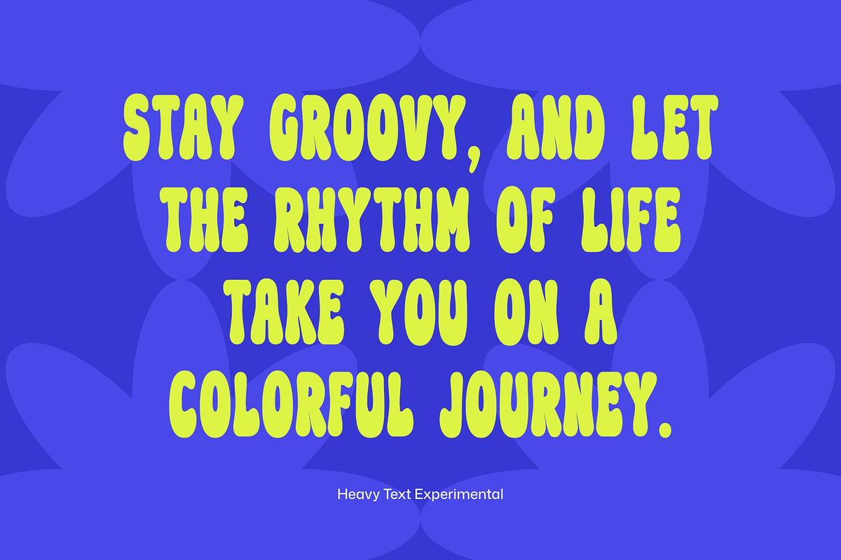Roundy Groovy - Groovy Display Font, a Font by Studio Moara (Photo 3 of 8)
