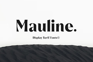 Mauline Display Serif Font