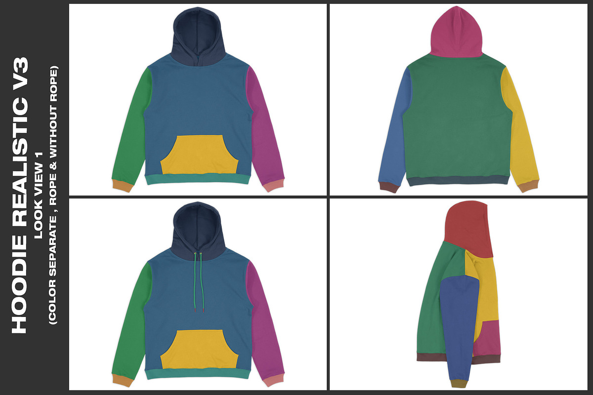 Hoodie Realistic V3 - Mockup, a Hoody Mockup by DaldSgh (Photo 8 of 19)