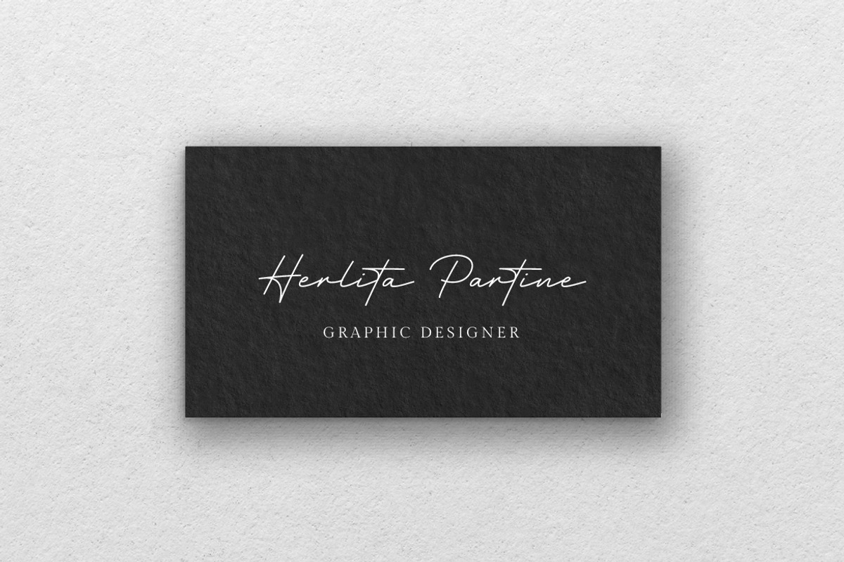 Hertine - Monoline Signature, a Script Font by Ef Studio (Photo 3 of 8)