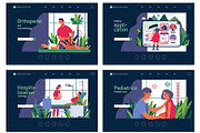 Part 1 Medical website illustrations, a Healthcare Illustration by Grivina's shop (Thumbnail 23 of 37)