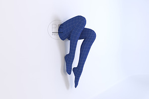 DIY Female legs 3D model template