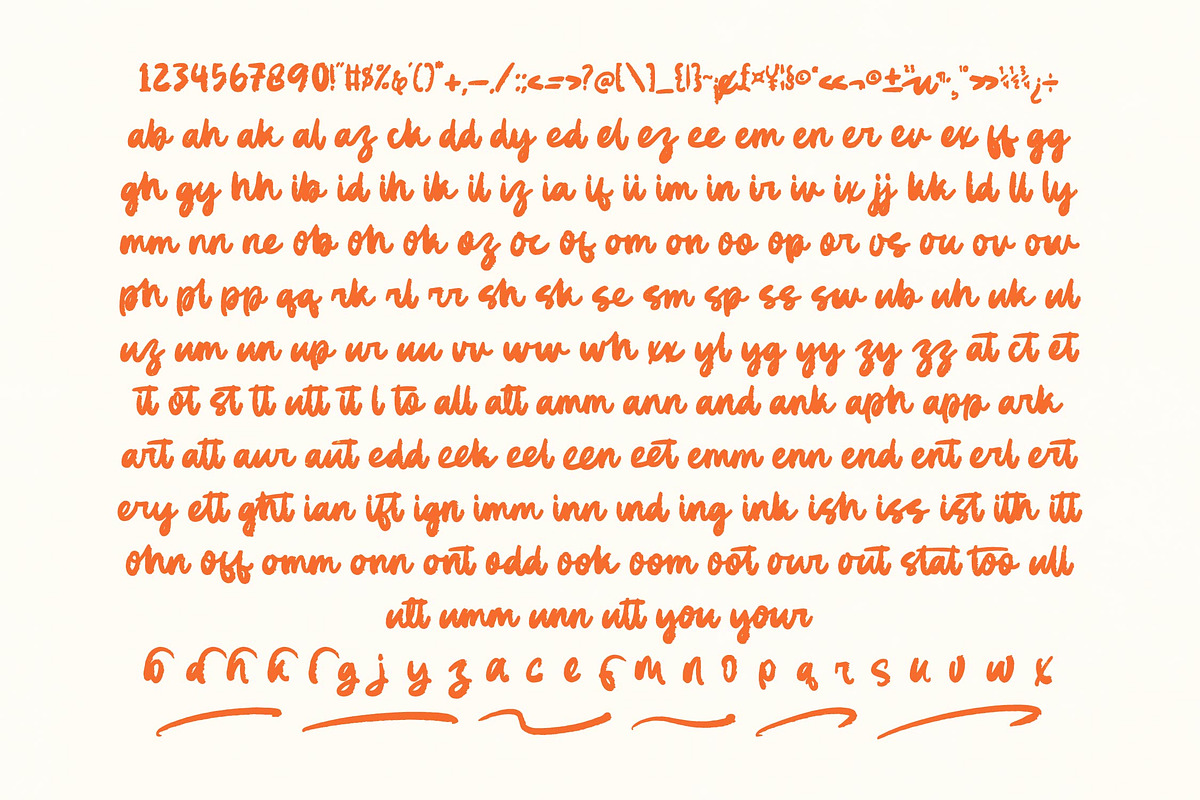 Gentle Pause Modern Brush, a Script Font by Letterena Studios Script (Photo 9 of 10)