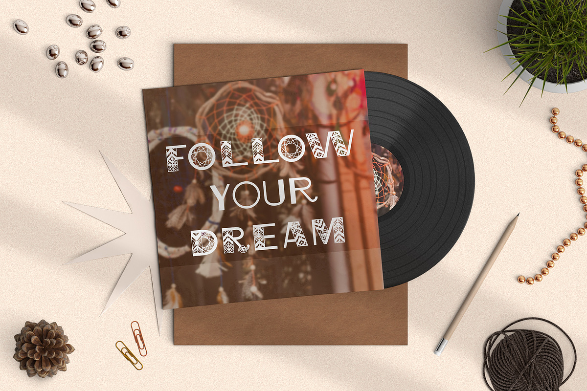 Dreamcatcher | Ornamental Font, a Sans Serif Font by Kandella's Art (Photo 10 of 11)