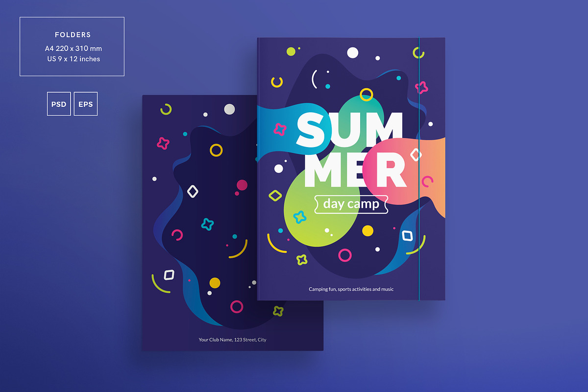 Branding Pack | Summer Camp, a Books & Magazine Mockup by Amber Graphics (Photo 4 of 9)