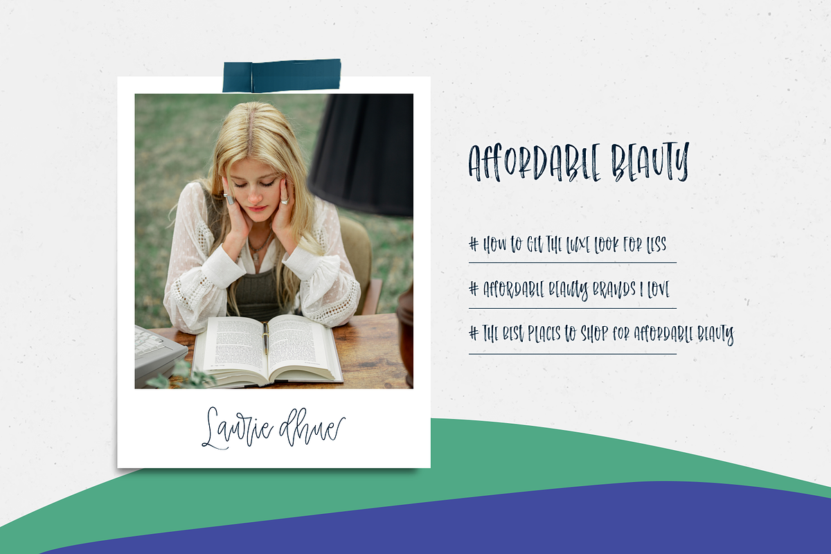 The Notebook Collection Fonts preview 8