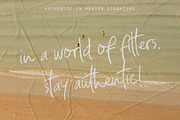 Authentic in Heaven - Handwritten, a Handwritten Font by tebaltipislab (Thumbnail 13 of 13)