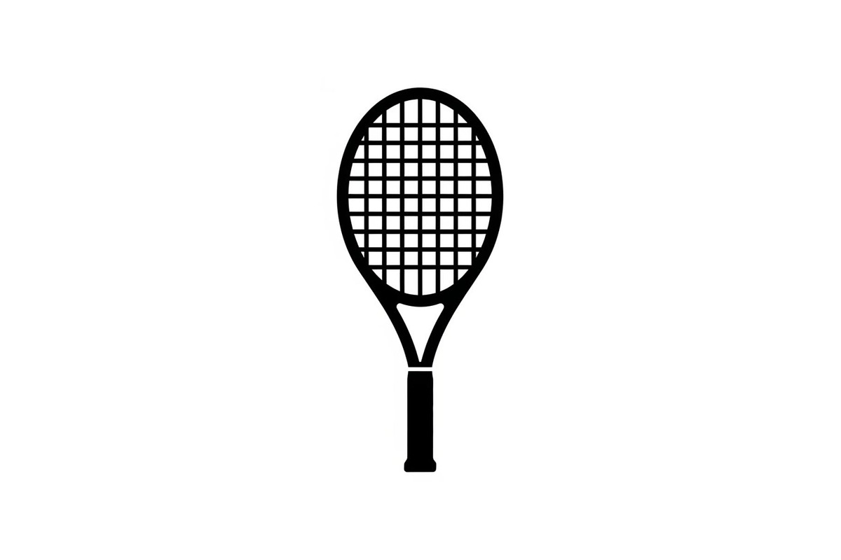 Tennis Racket Icon Silhouette Bundle, an Illustration by Designs_River (Photo 2 of 51)
