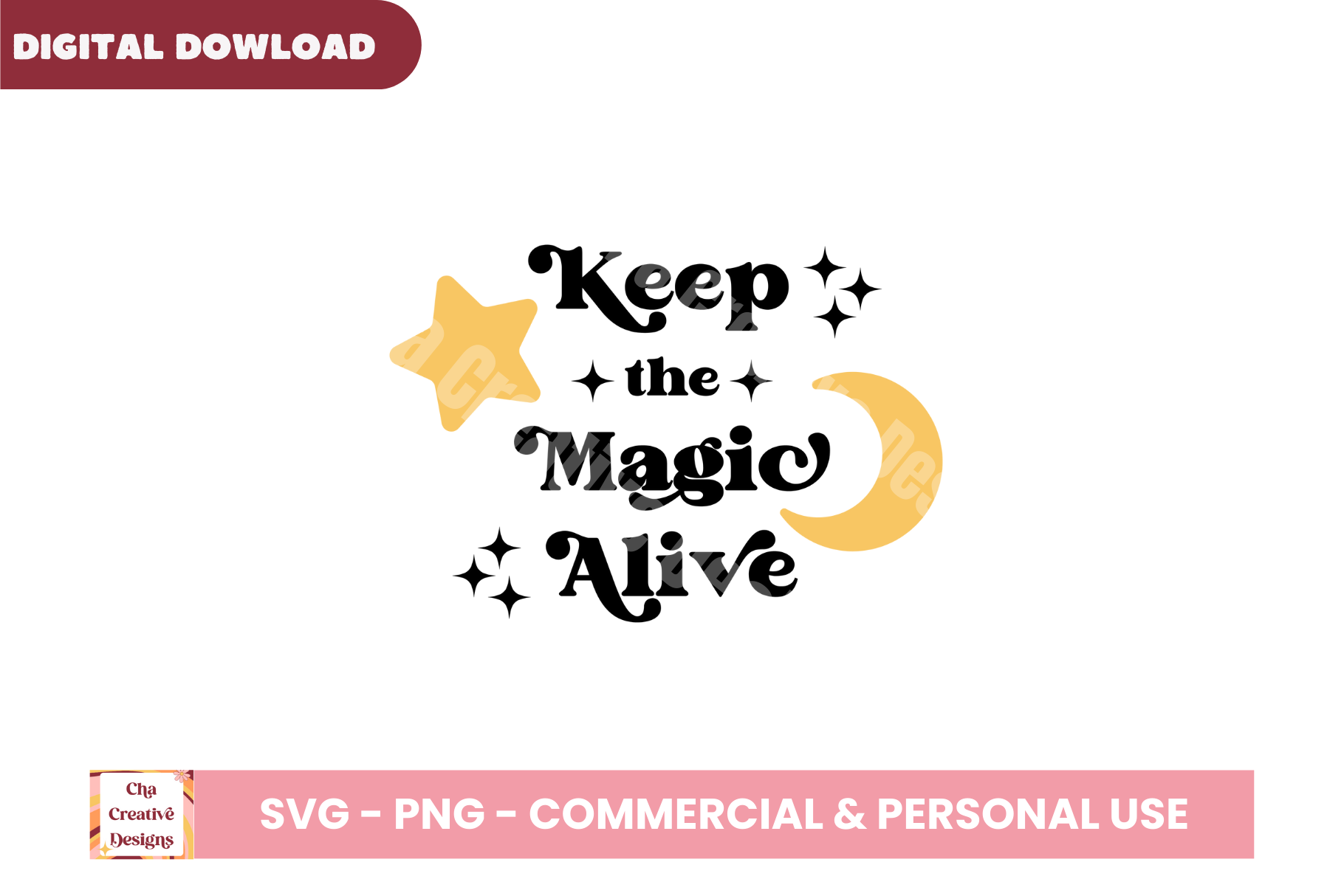 Keep the Magic Alive SVG Cut Files | Creative Market