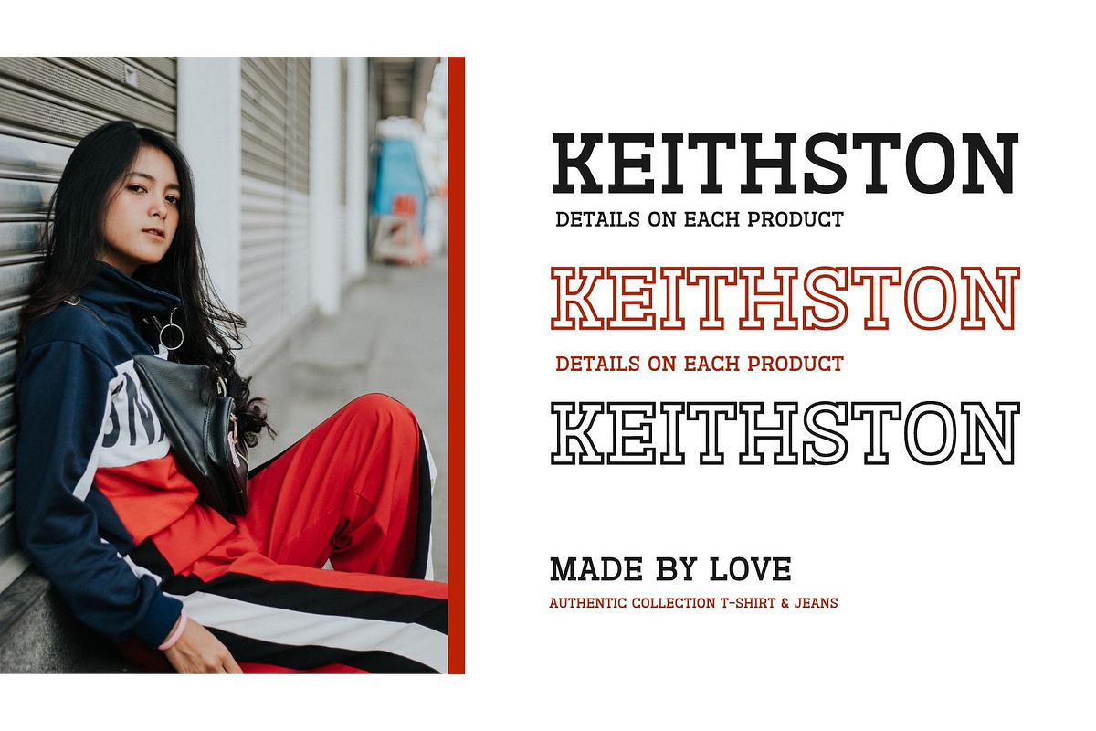 Feriska - Modern Slab Serif Typeface, a Slab Serif Font by Font Kingdom (Photo 4 of 6)