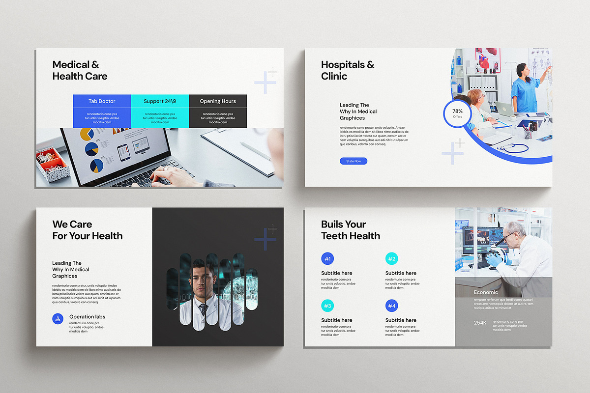 Medical Presentation Template, a Presentation Template by E-Type (Photo 4 of 5)