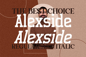 Alexside Slab Font LS