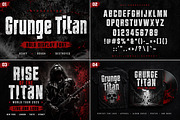 Grunge Titan, a Serif Font by Wow Magic (Thumbnail 2 of 5)
