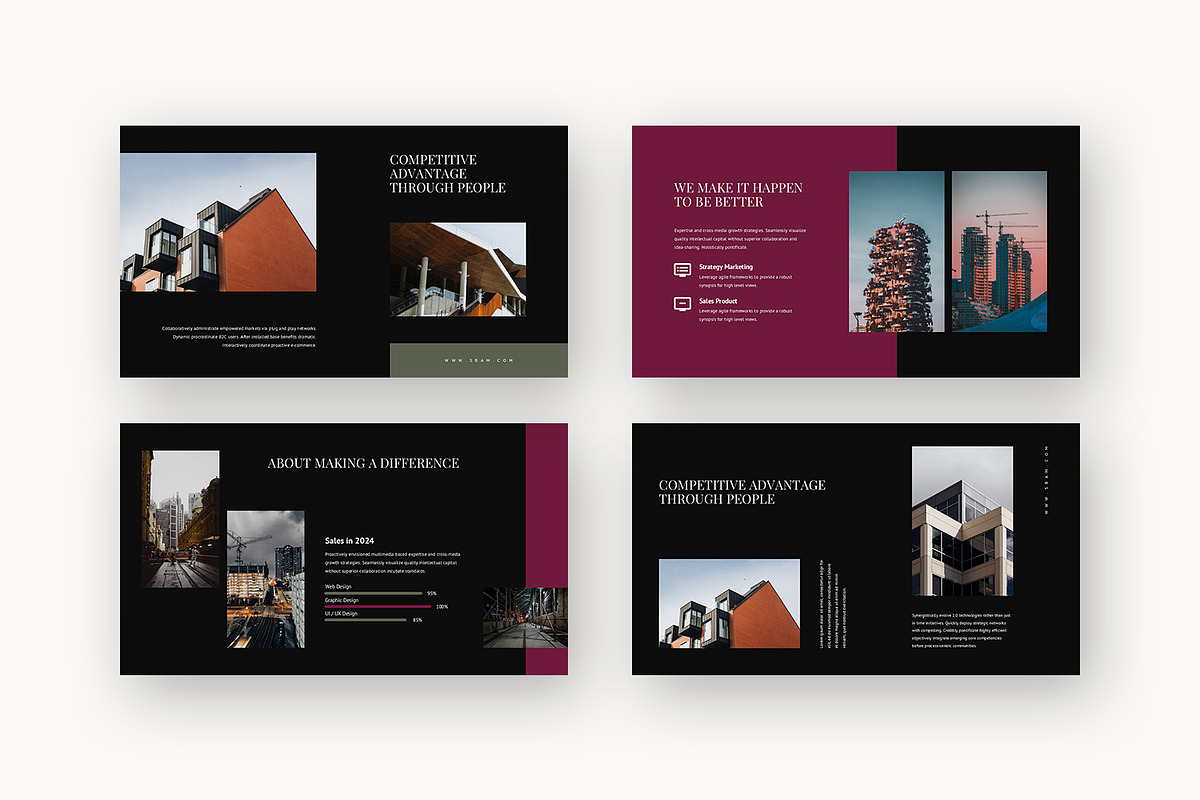 Sbam : Building Firm Powerpoint, a Presentation Template by Punkl Camp (Photo 12 of 16)