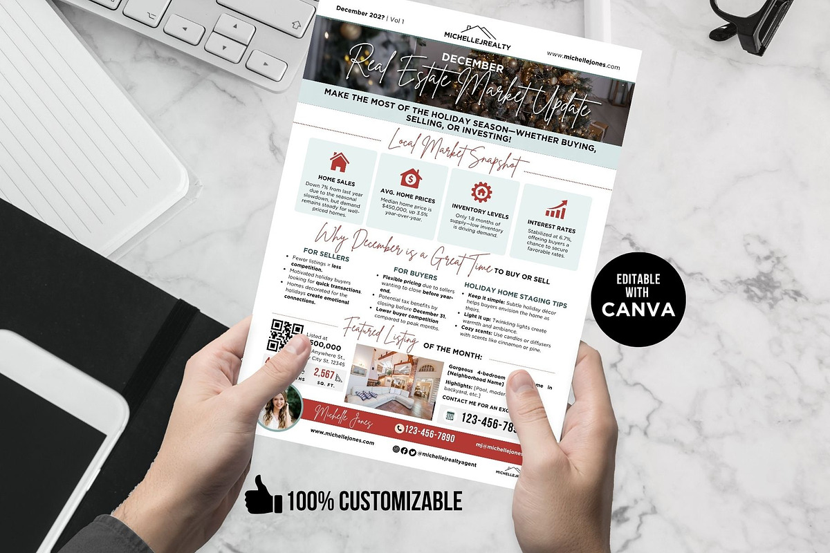 Real Estate Full Year Newsletters preview 2