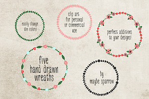 Organic Wreaths and Laurels