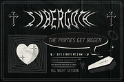 Acid Goth | Font Family, a Sans Serif Font by Ckybe's Corner (Thumbnail 7 of 9)