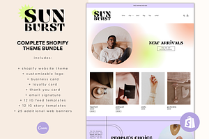 Shopify Theme Bundle Sunburst