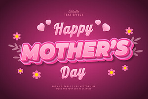 Text Effect Mother's Day