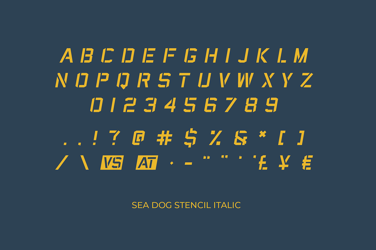 Sea Dog | Sports Display Font, a Font by Doug Houvener (Photo 6 of 9)