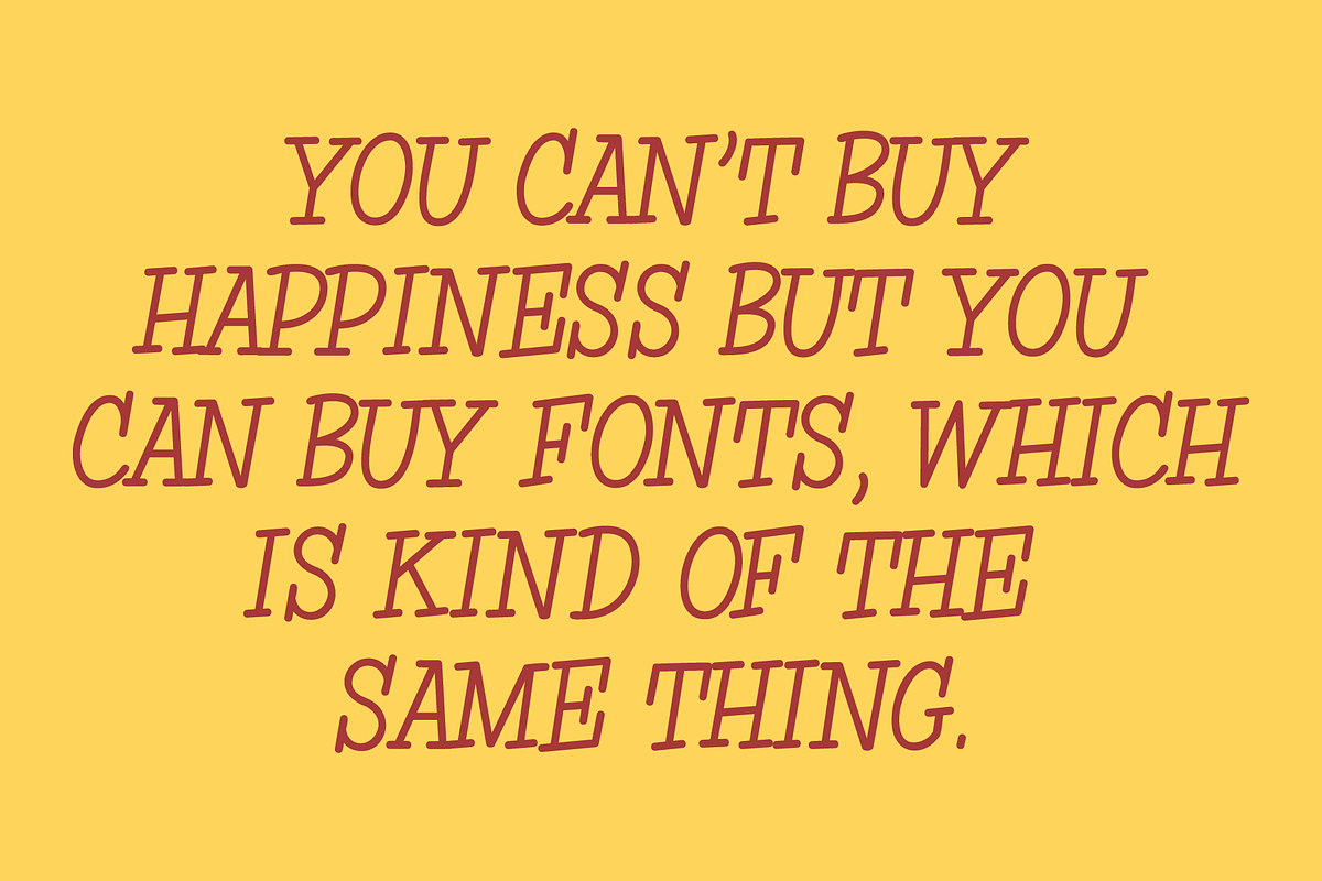 Simple Serif - Hand Lettered Fonts, a Script Font by GG Design (Photo 11 of 16)