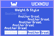 Another Great font, a Font by weknow (Thumbnail 7 of 8)