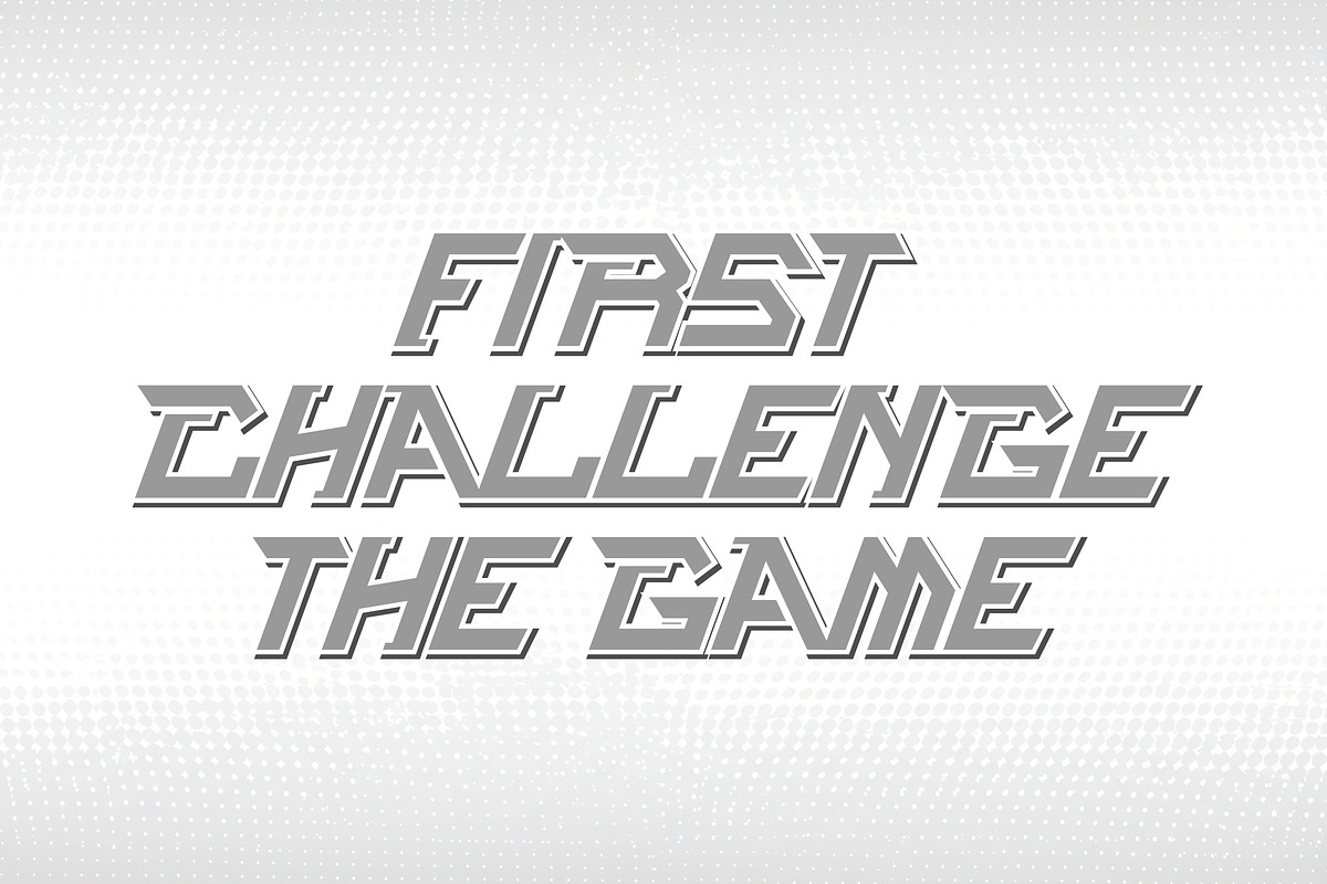 Adofo - Sports Diplay Font, a Sans Serif Font by Imoodev (Photo 4 of 6)
