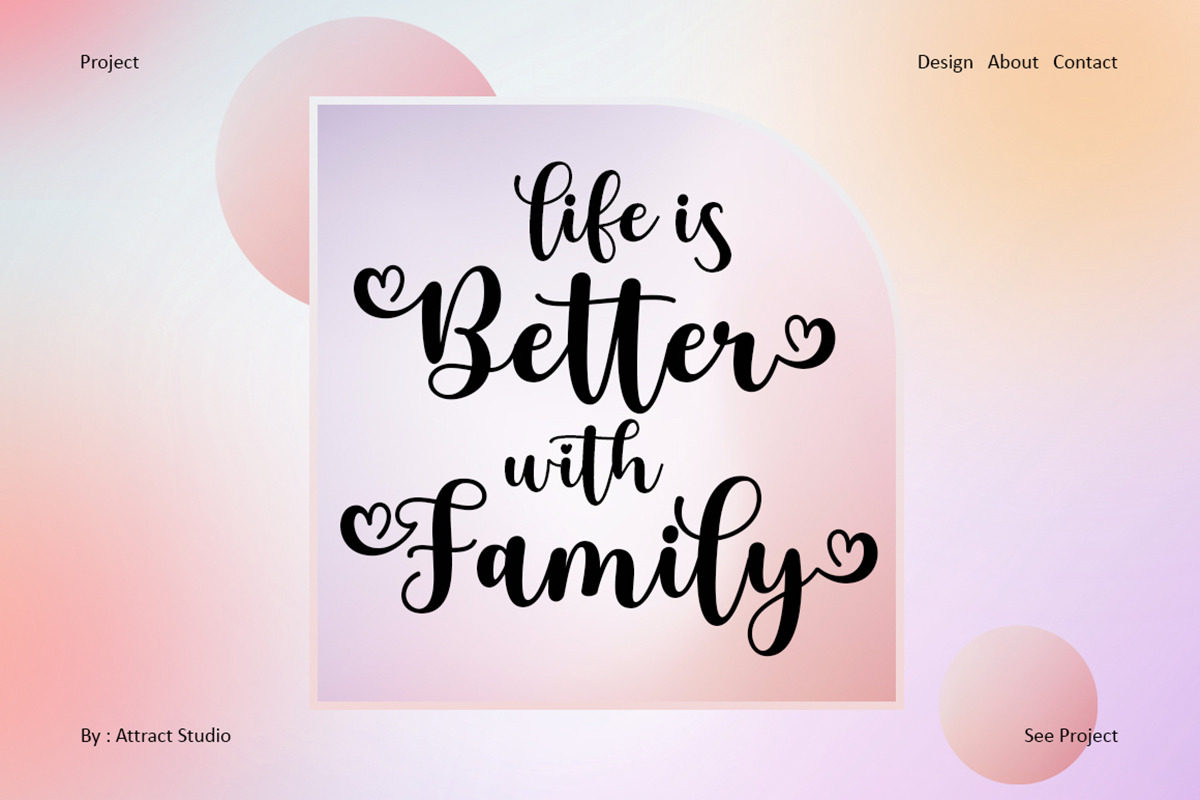 Bastrid Script, a Script Font by Attract Studio (Photo 6 of 10)
