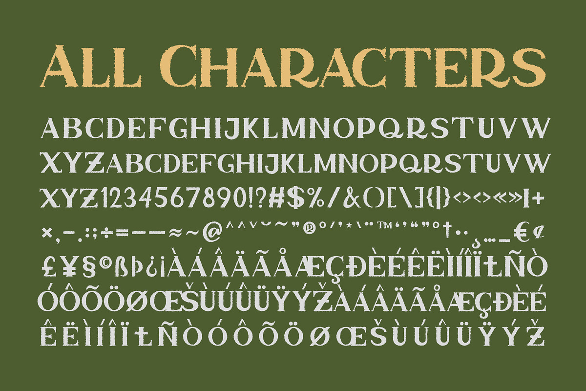 Reins Rough, a Serif Font by Craft Supply Co. (Photo 8 of 8)
