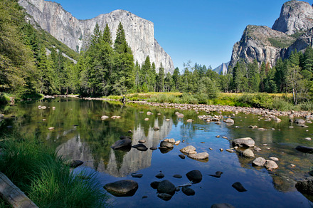 The monolith Эл - Captain in Yosemite park, a Nature Photo by kavram