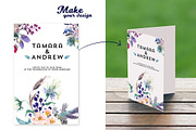 Meadow watercolor floral set, a Decorative Illustration by Tamaretto (Thumbnail 5 of 8)