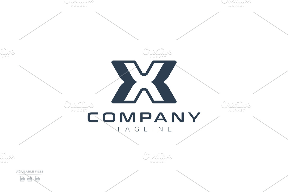Letter X company logo design, a Branding & Logo Template by mhafifuadi