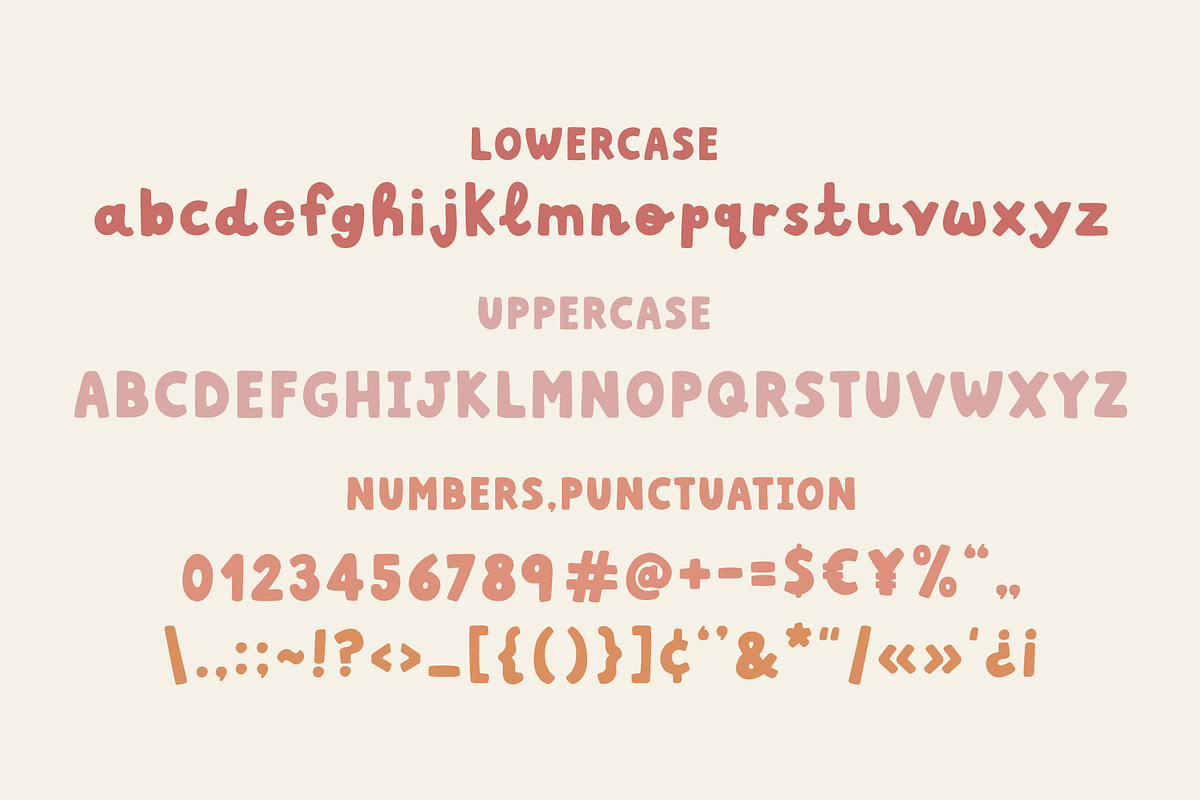 Super dino | Handwritten font, a Handwritten Font by JuliaVolkova (Photo 4 of 7)