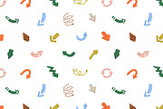 Arrows signs set + seamless patterns, an Object Illustration by PaperTrident (Thumbnail 6 of 6)