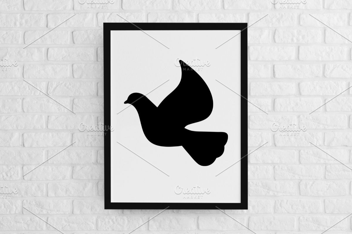 Dove Silhouette SVG, an Animal Illustration by newminddesign (Photo 2 of 3)