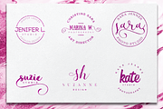 Ichic Premade Logo Templates Pack, a Branding & Logo Template by IsikChic (Thumbnail 13 of 23)