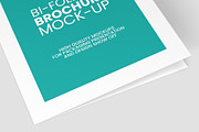 Bi-Fold A5 Brochure Mock-up, a Books & Magazine Mockup by Illusiongraphic (Thumbnail 19 of 25)