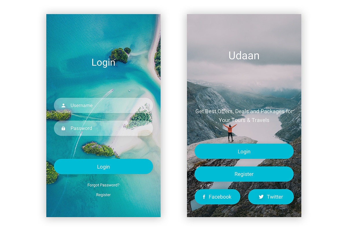 Travel & Flight Booking Sketch App, an UI Kit Template by themelove (Photo 13 of 16)