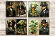 St. Patrick's Day Junk Journal Pages, a Seasonal Illustration by GlamArtZhanna (Thumbnail 5 of 10)
