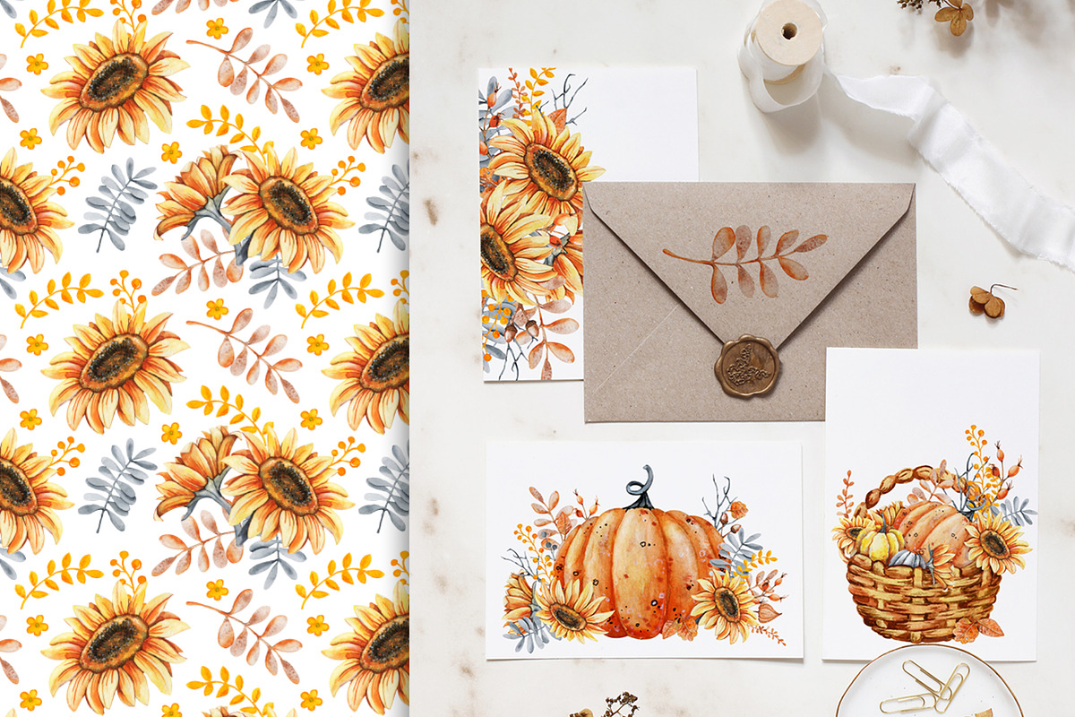 Autumn watercolor collection, a Graphic by Artmanata (Photo 10 of 11)