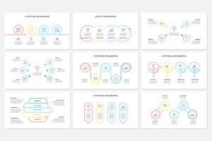 Keynote Line Infographics