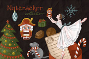 Nutcracker collection, a Decorative Illustration by Scarlet Heath Art (Thumbnail 1 of 9)
