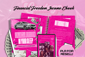 Financial Freedom E-Book Template, a Magazine Template by Lux Logo Studios